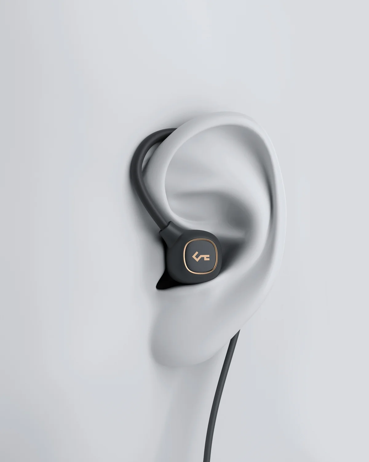 AUKEY EP-B80 Key Series Bluetooth 5.0 Hybrid Dual Driver aptX Wireless Headphones Earbuds - Dark Grey - Image 2