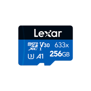 High-Performance 633x microSDHC/microSDXC UHS-I Cards - LSDMI256BB633A