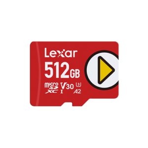 NEW! High Speed PLAY Micro SD cards - LMSPLAY512G-BNNNG