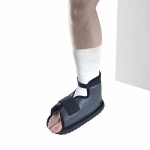 Cast Shoe | Waterproof Plaster Covering Shoe| Prevents Wear & Tear of the Cast Cover on Foot (Grey)