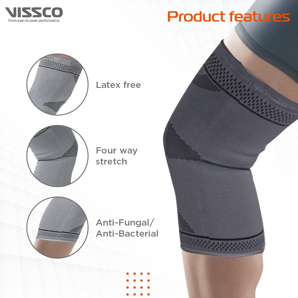 Stretchable 2d Knee Cap For Ideal Support & Free Knee Movement – Vissco Next