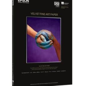 VELVET FINE ART PAPER A3+ SHEET 260g M2 PAPER 20 BLATT