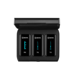 BOYA 2.4GHz Wireless Microphone (2transmitters+1receiver)