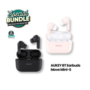 AUKEY MEGA BUNDLE BT EARBUDS MOVE MINI-S