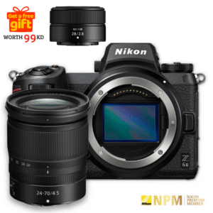 NIKON Z6 II MIRRORLESS CAMERA WITH 24-70MM F/4 LENS