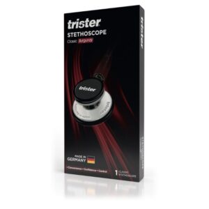 Trister Adult Stethoscope Classic (Burgundy)