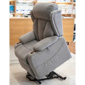 The TechLux 9311 Dual Motor Function Lift and Recline Chair with Massage (Light Grey)