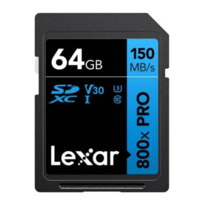 LEXAR 64GB Lexar 800x PRO SDHC