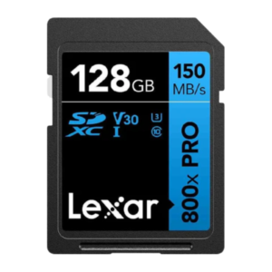 Lexar 128GB Lexar 800x PRO SDHC