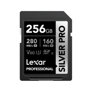 Lexar 256GB Professional SILVER PRO SDXC™ UHS-II Card Memory Card
