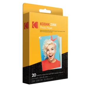 Kodak Zink Photo Paper, 2x3 - 20 Sheets
